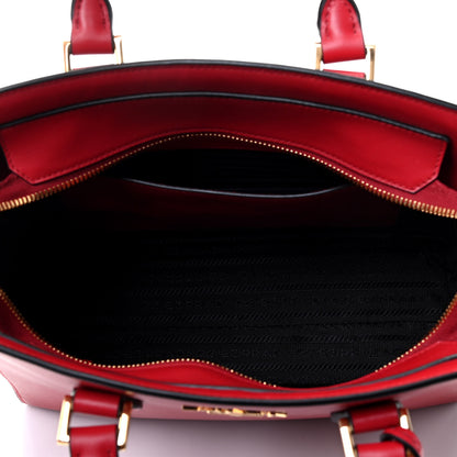 Prada Saffiano Soft Calf Tote Fuoco 4 of 4