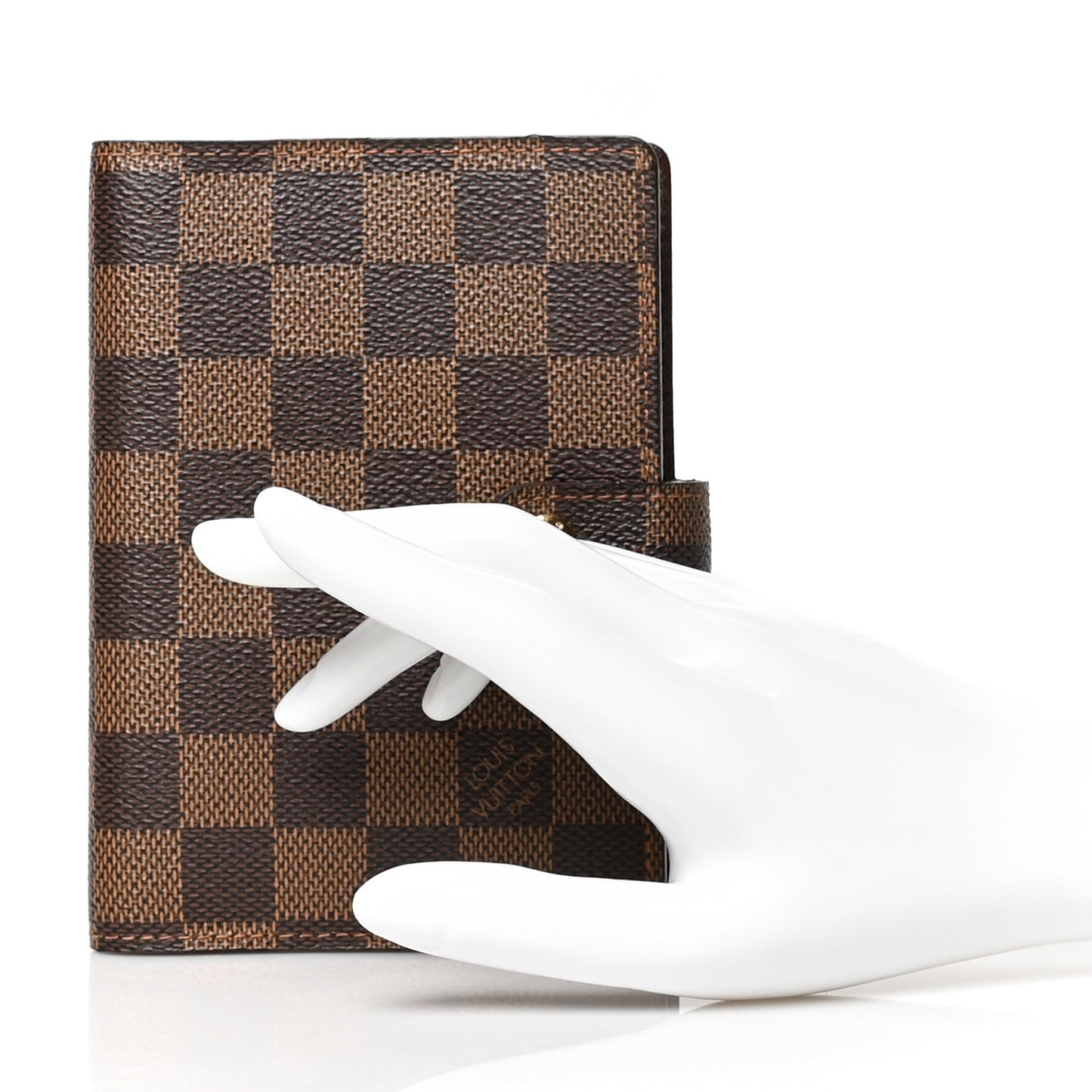 Damier Ebene Small Ring Agenda Cover