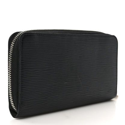 Louis Vuitton Epi Zippy Wallet Black 3 of 7
