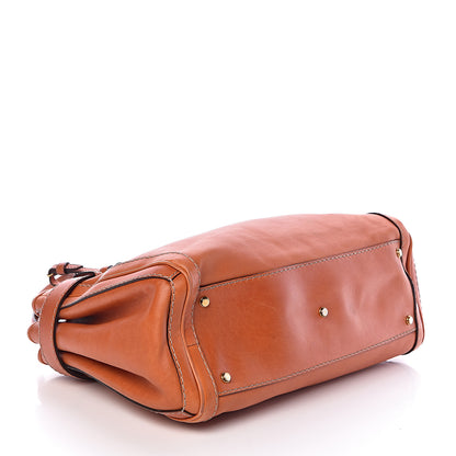 Gucci Calfskin Medium GG Running Tote Orange 4 of 10