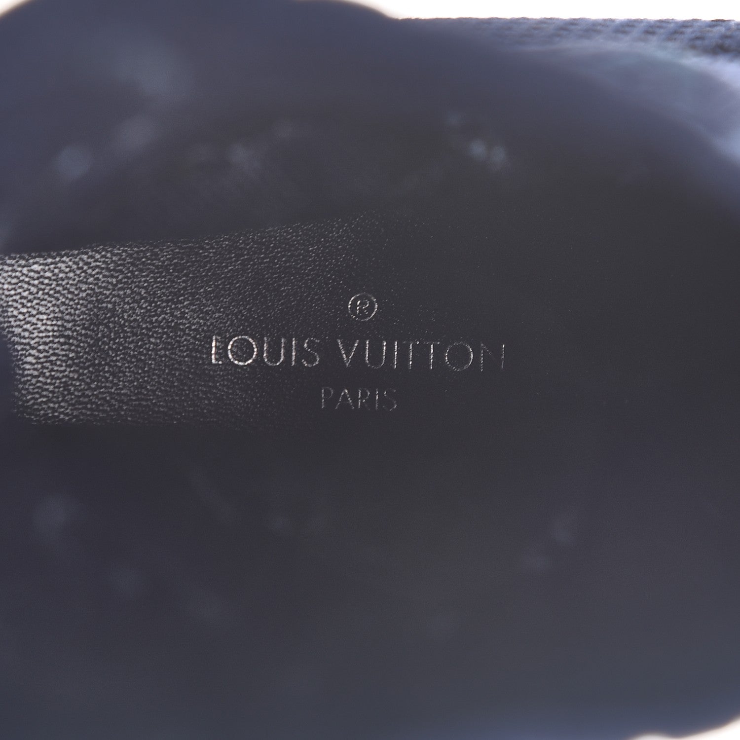 Louis Vuitton Monogram Stretch Fabric Silhouette Ankle Boots 38 Marine 7 of 8