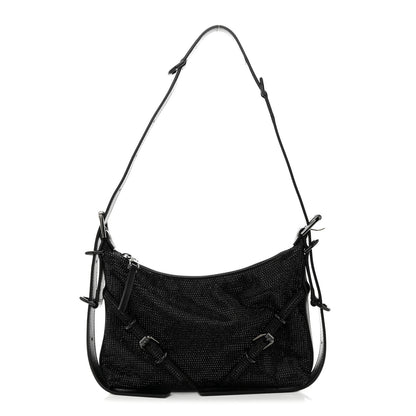 Givenchy Satin Strass Mini Voyou Boyfriend Party Bag Black 1 of 10