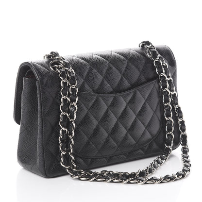 Chanel Caviar Quilted Small Double Flap Black 2 of 8