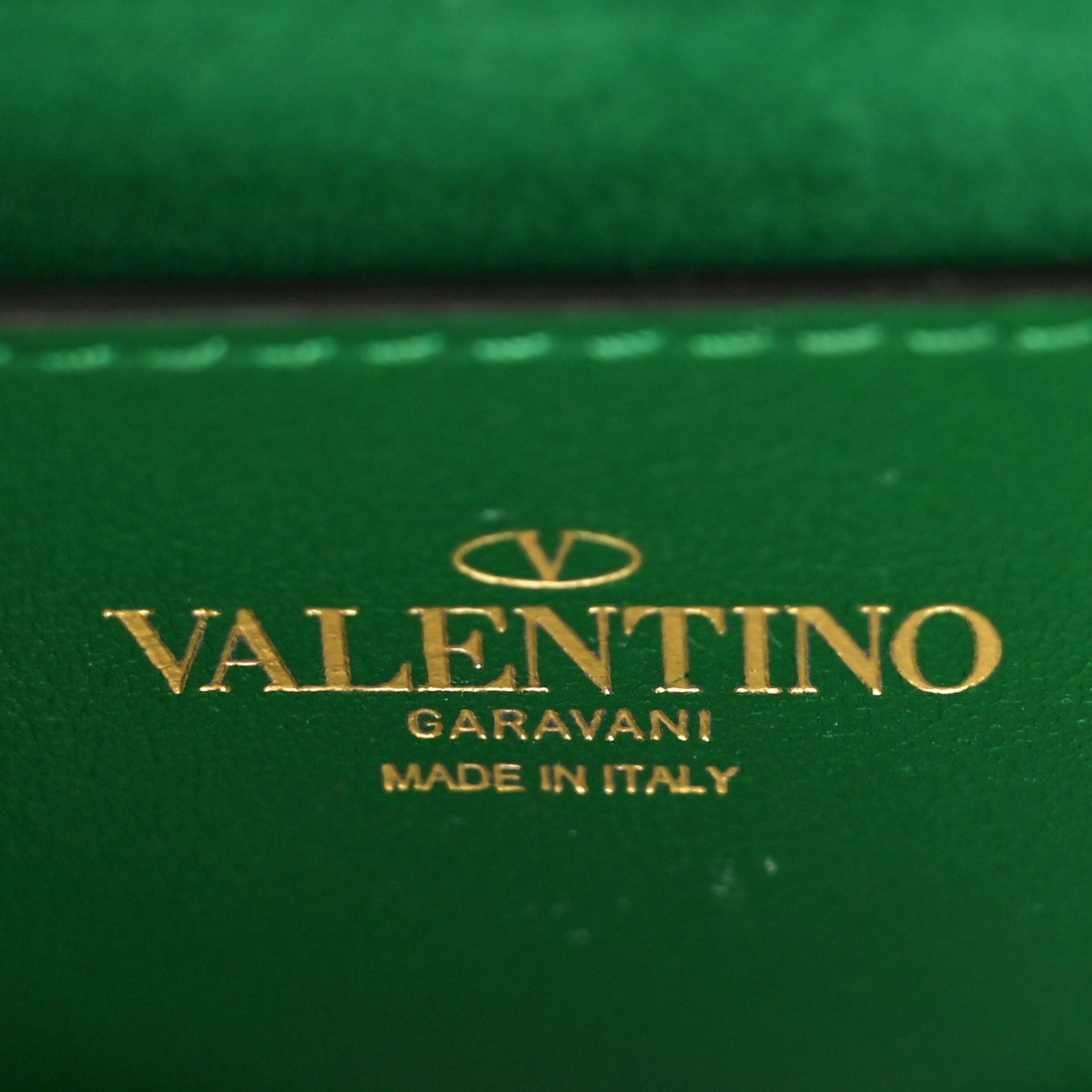Valentino Garavani Sequin Crystal Vlogo Embroidered Small Loco Shoulder Bag Green 6 of 9