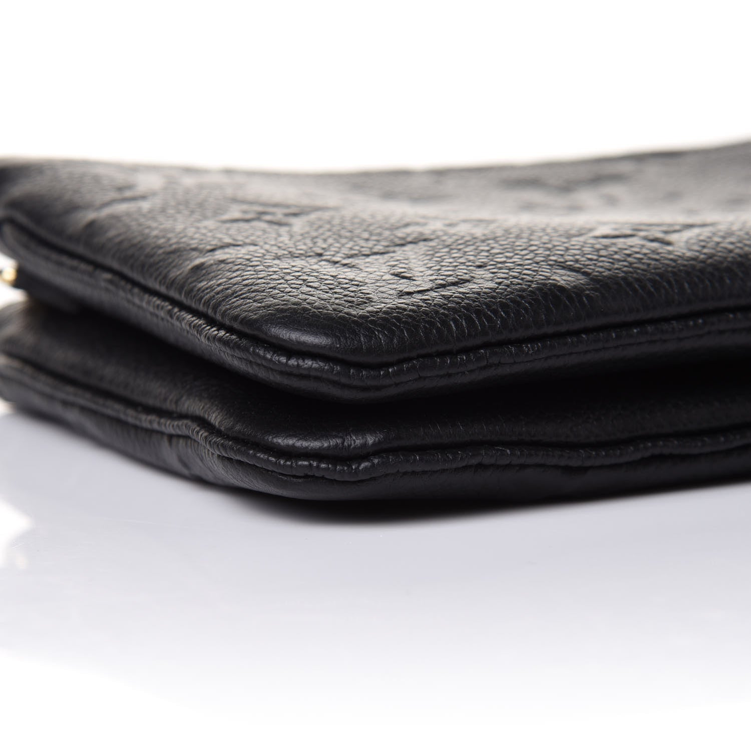 Louis Vuitton Empreinte Double Zip Pochette Black 13 of 22
