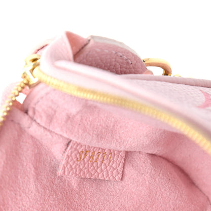 Louis Vuitton Empreinte Monogram Giant By The Pool Mini Pochette Accessories Bouton De Rose 7 of 9