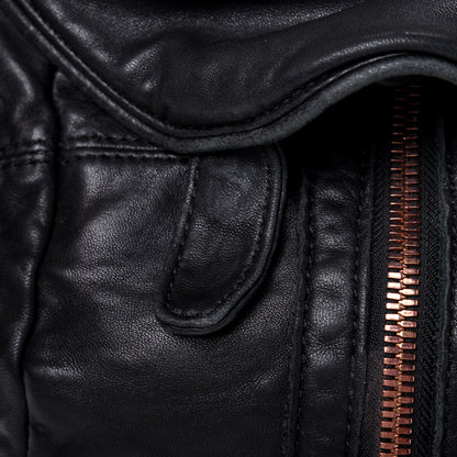 Alexander Wang Lambskin Mini Marti Backpack Washed Black Rose Gold Hardware 13 of 25