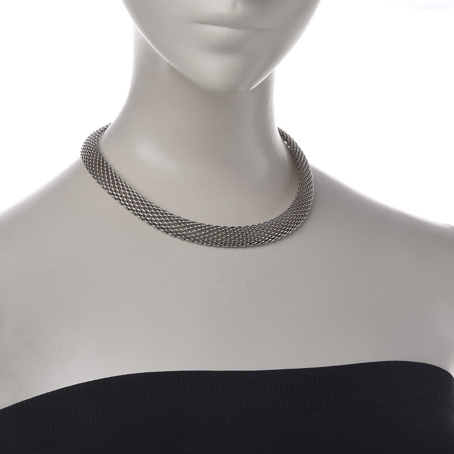 Sterling Silver Somerset Mesh Necklace