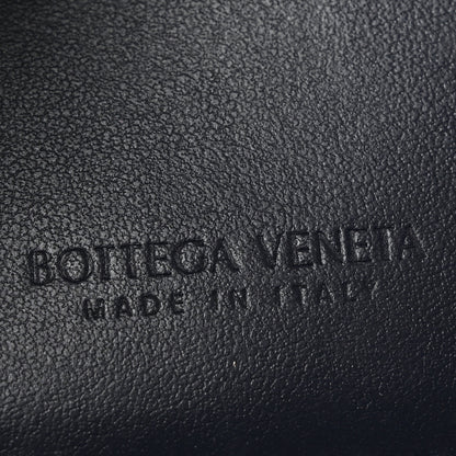 Bottega Veneta Nappa Denim Intrecciato Small Bi Fold Wallet Abyss Indigo 6 of 6