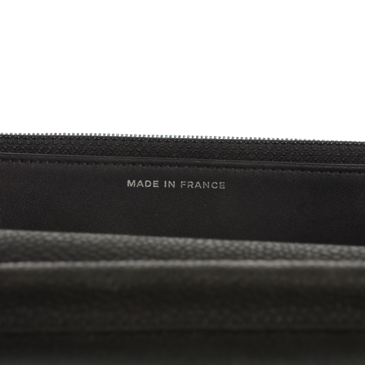 Chanel Iridescent Caviar Quilted Wallet on Chain WOC Black 6 of 7