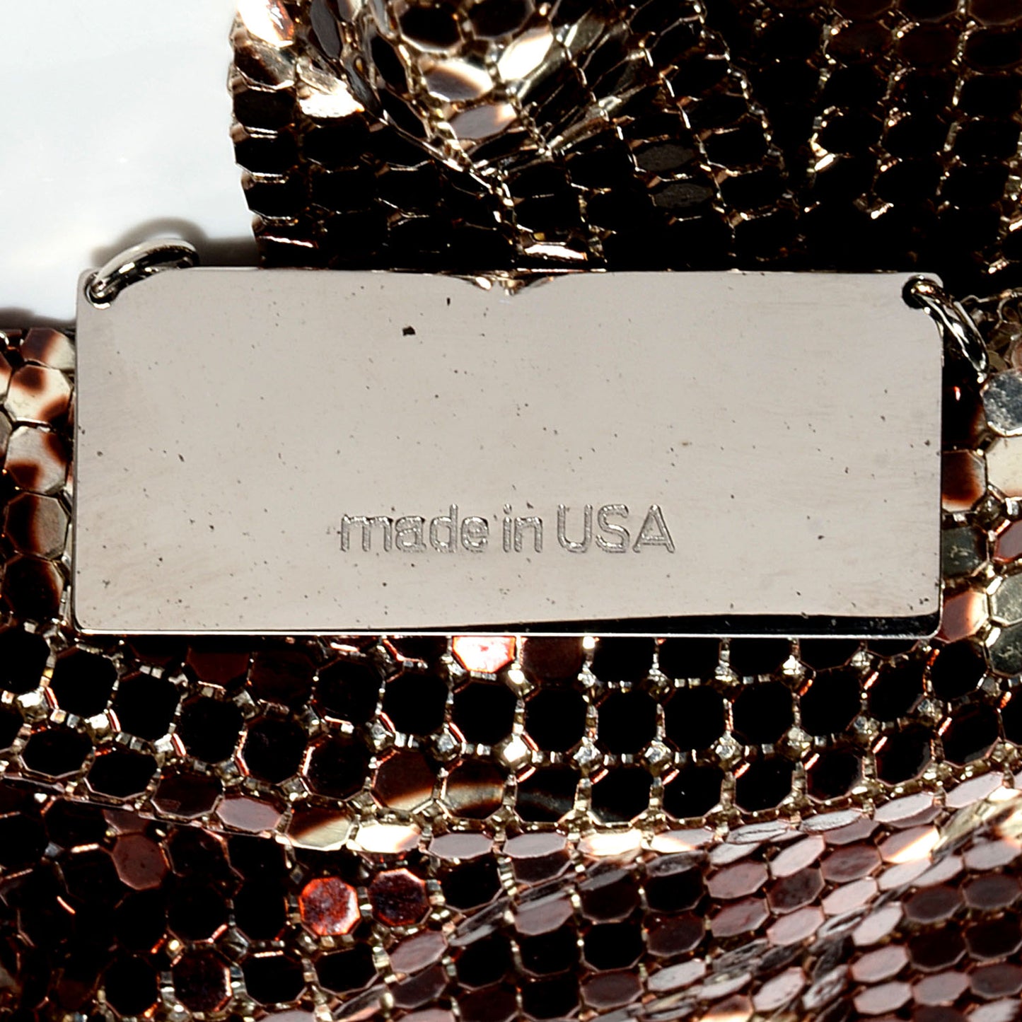 Monogram Mesh Metal Frances Bronze