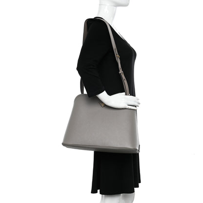 Prada Saffiano Cuir Medium Matinee Tote Pomice 2 of 9