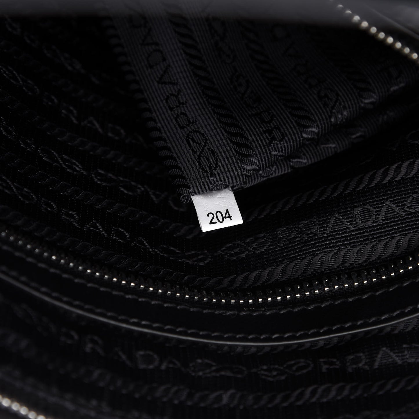 Nylon Tessuto Soft Calf Tote Black