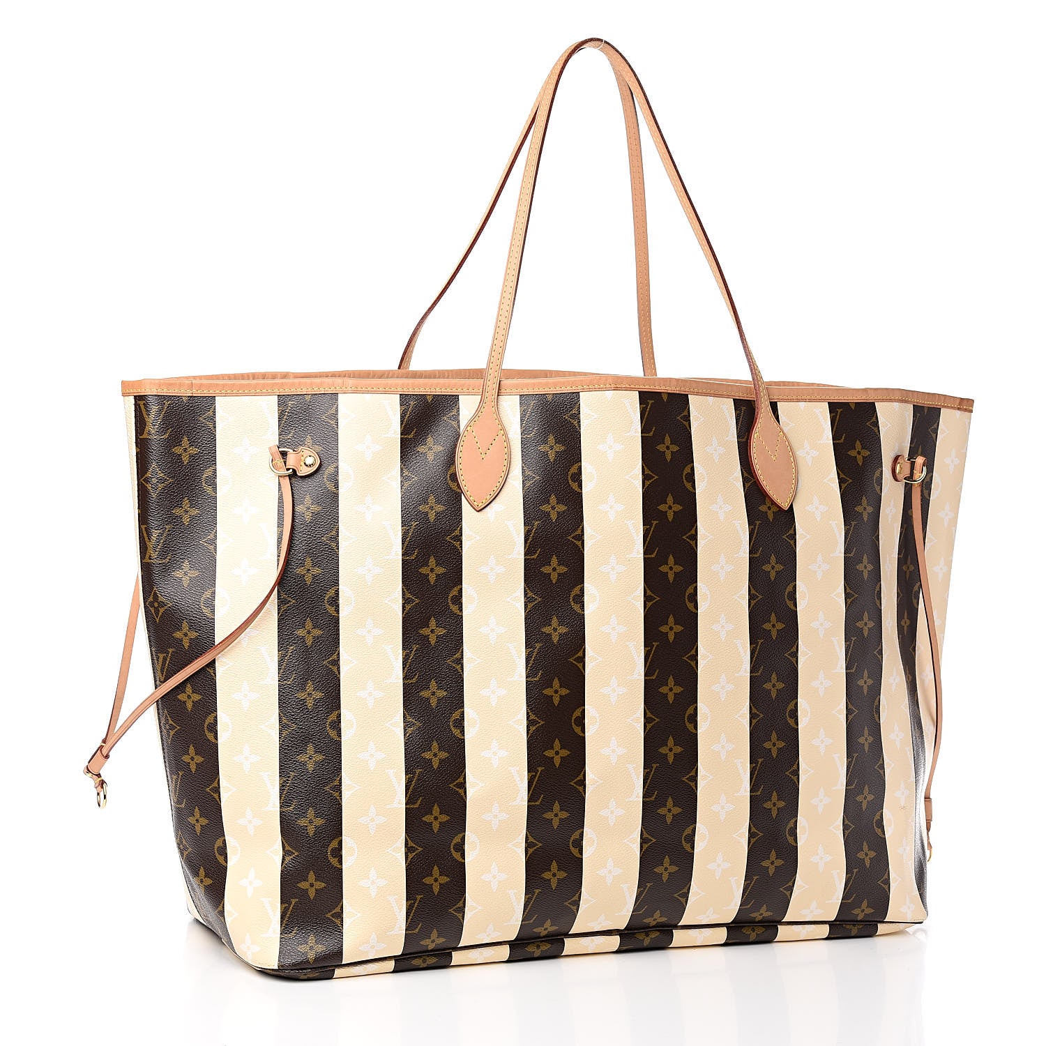 Louis Vuitton Monogram Rayures Neverfull XL 3 of 14