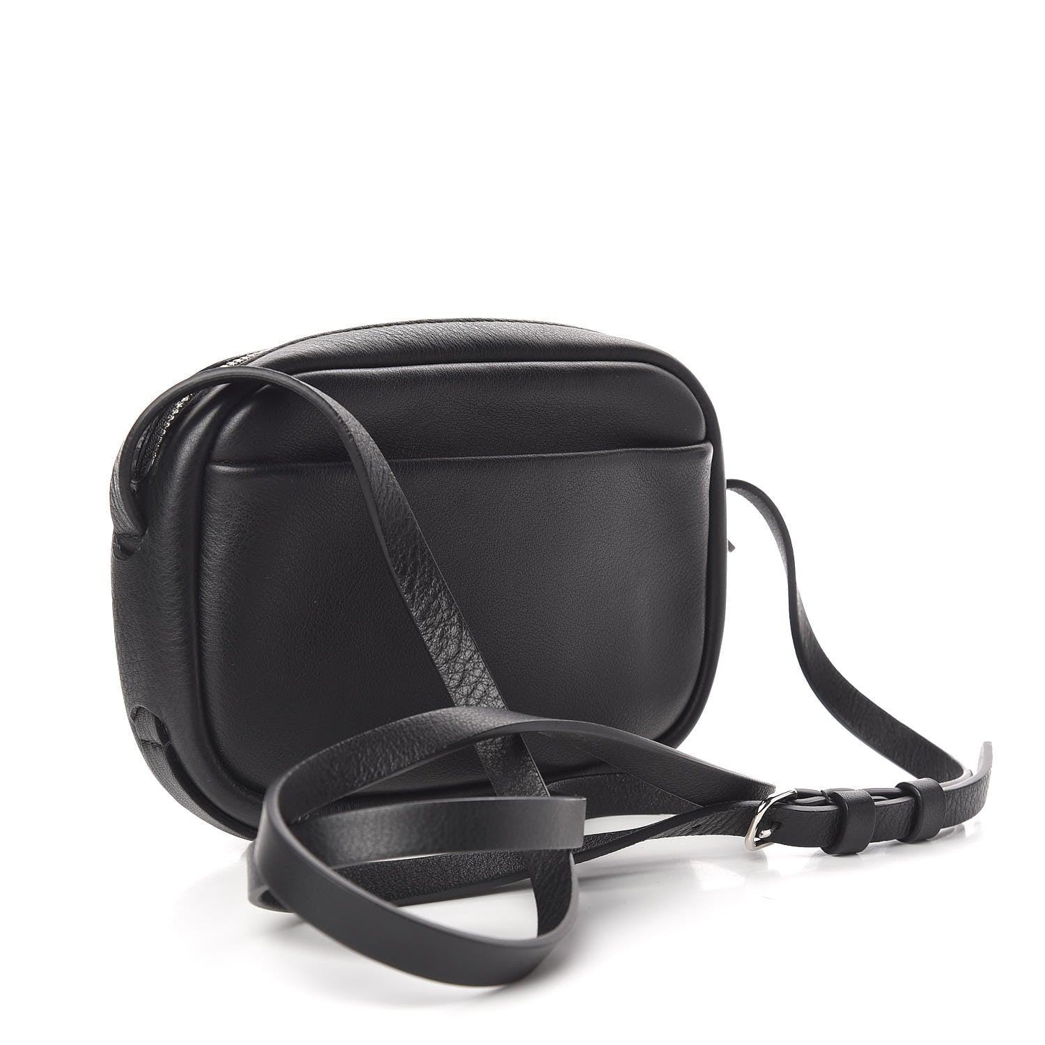 Balenciaga Calfskin Logo XS Everyday Camera Bag Black 3 of 10