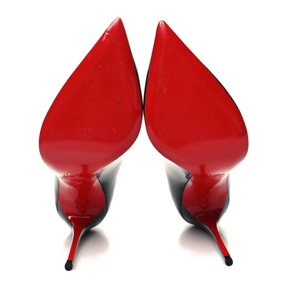 Christian Louboutin Patent Pigalle Follies 100 Pumps 37 Black 5 of 8