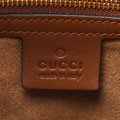 Gucci GG Supreme Monogram Large Linea A Hobo Light Brown 6 of 18