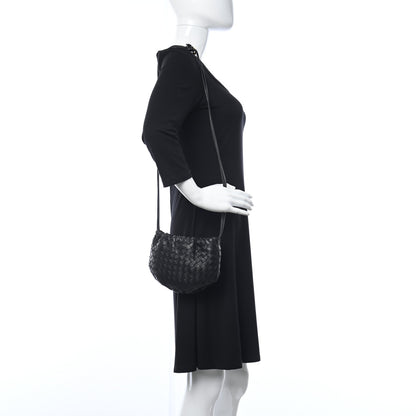 Bottega Veneta Nappa Intrecciato Mini Bulb Black 2 of 8