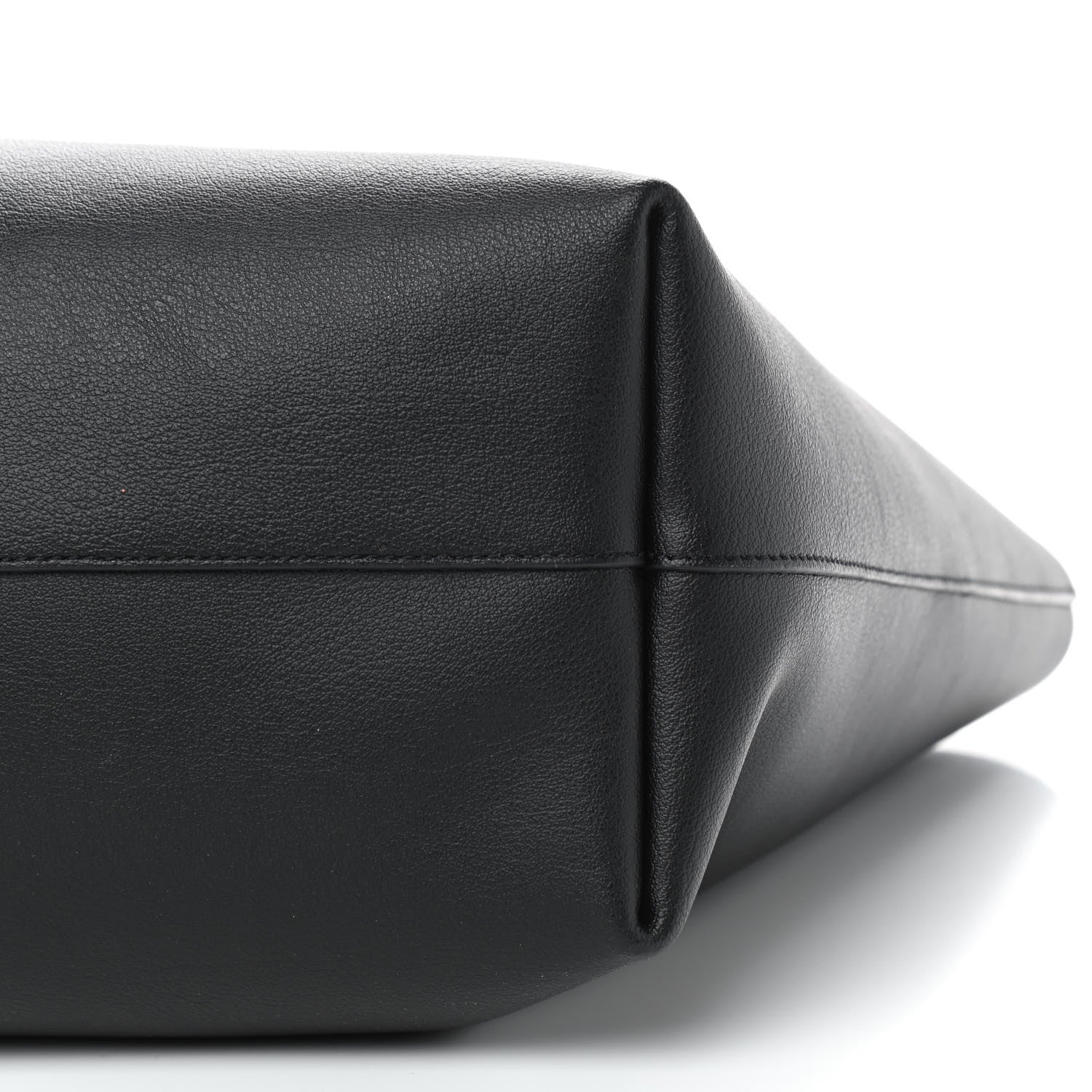 Saint Laurent Calfskin Large Shopping Tote Black 7 of 9