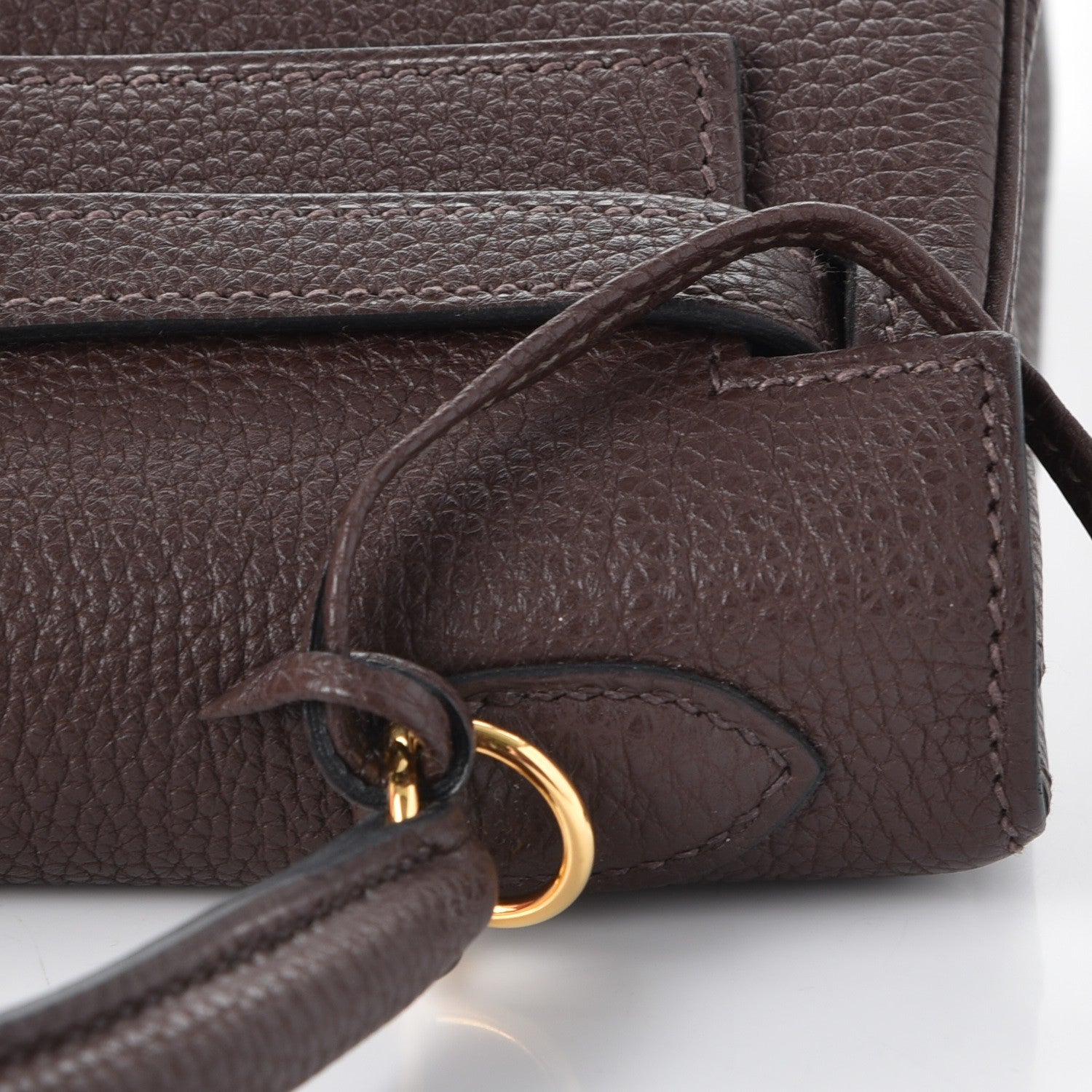 Hermes Togo Kelly Retourne 25 Chocolate 13 of 39