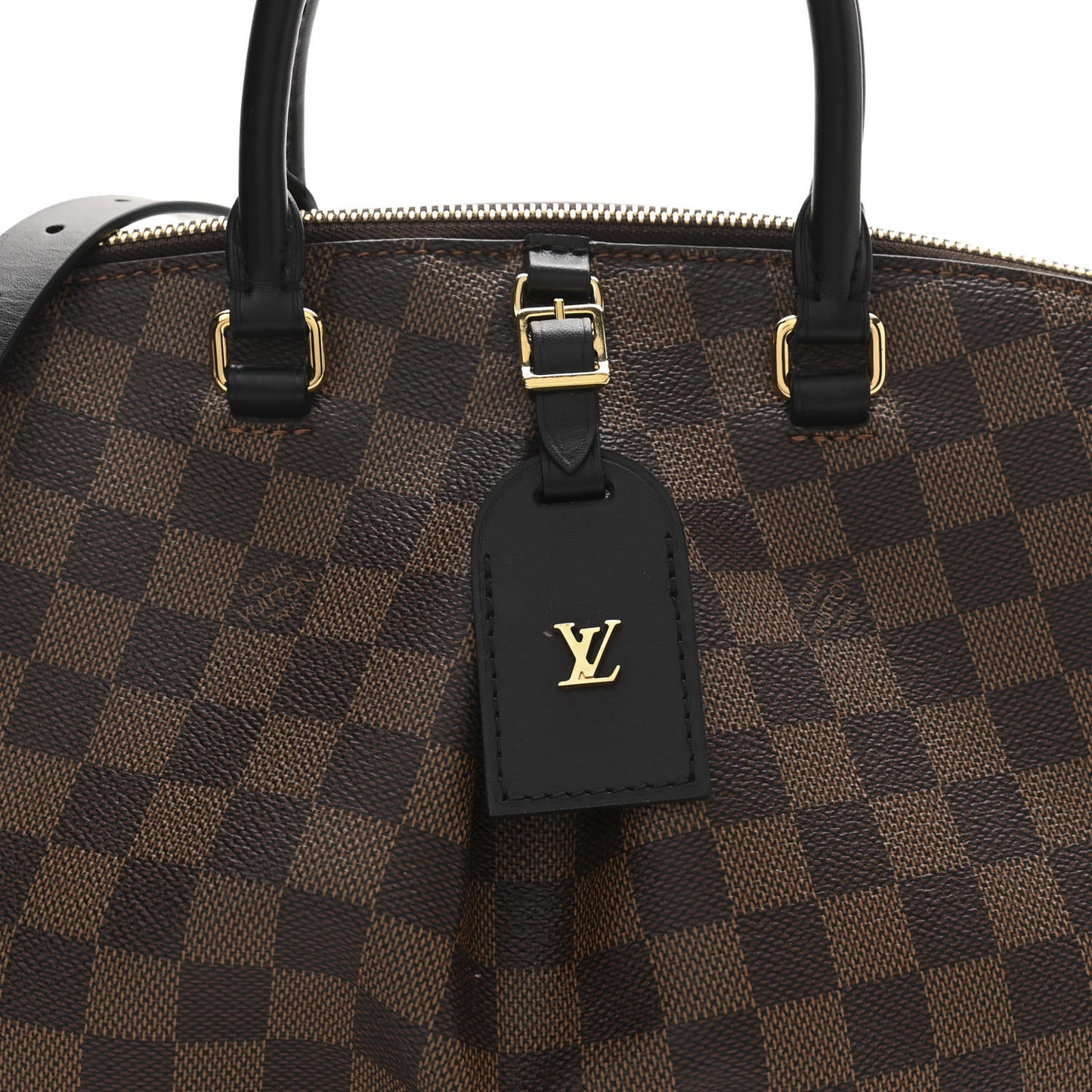 Damier Ebene Odeon Tote MM Black