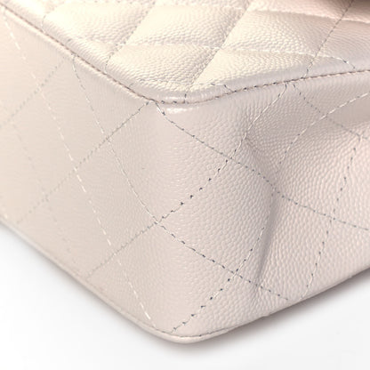 Chanel Caviar Quilted Small Double Flap White 9 of 9