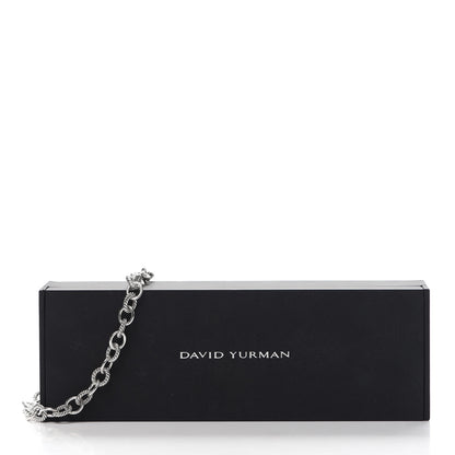 David Yurman Sterling Silver 10mm Medium Oval Link Necklace 6 of 6