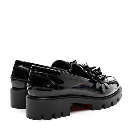 Christian Louboutin Patent Daisy Loafers 40.5 Black 4 of 9