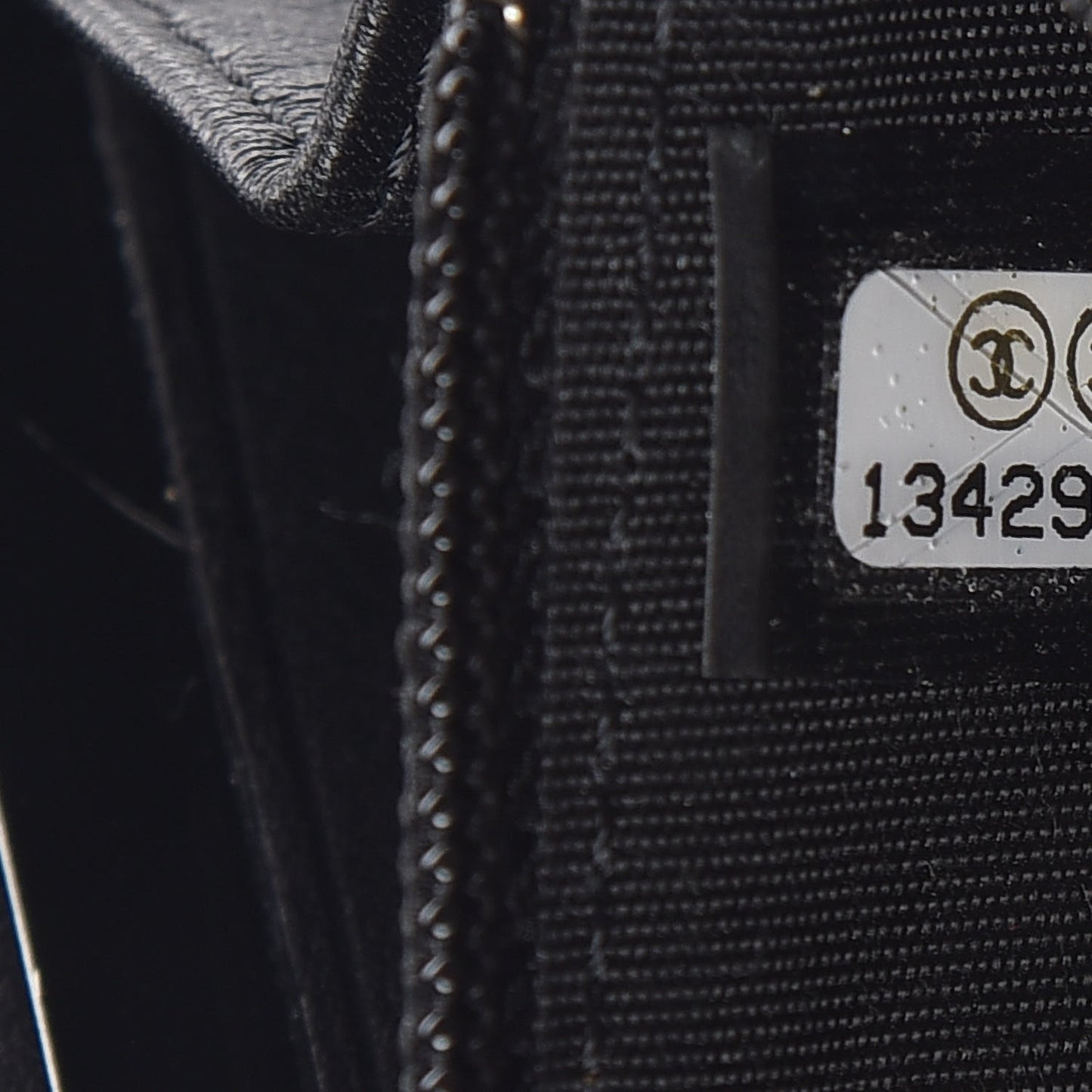 Caviar Sevruga Zip Around Wallet Black