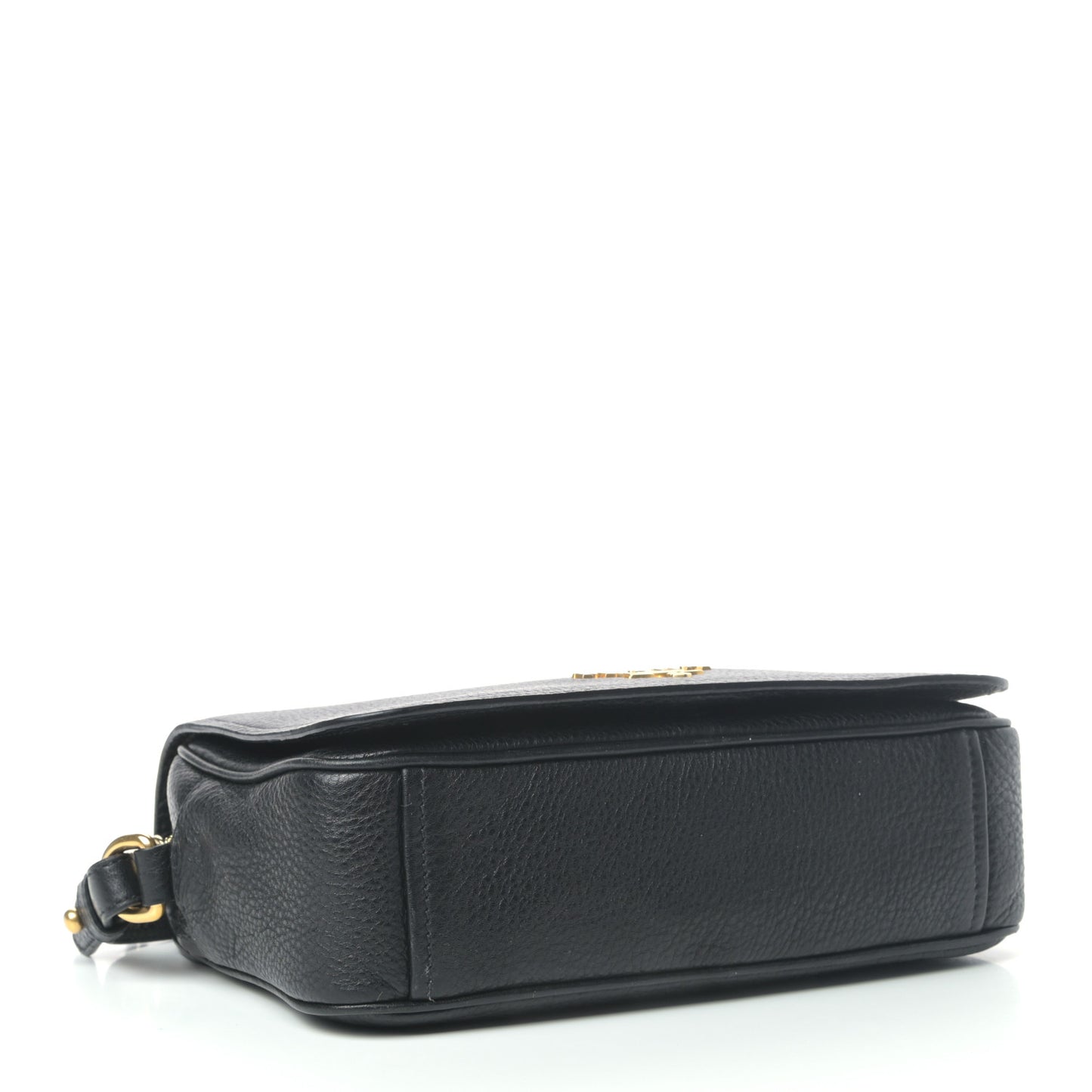 Vitello Phenix Crossbody Bag Black
