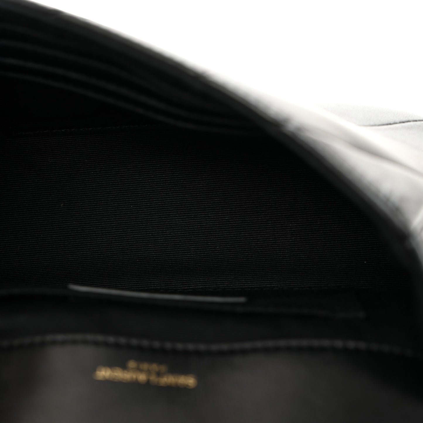Lambskin Patchwork Monogram Small Jamie Black