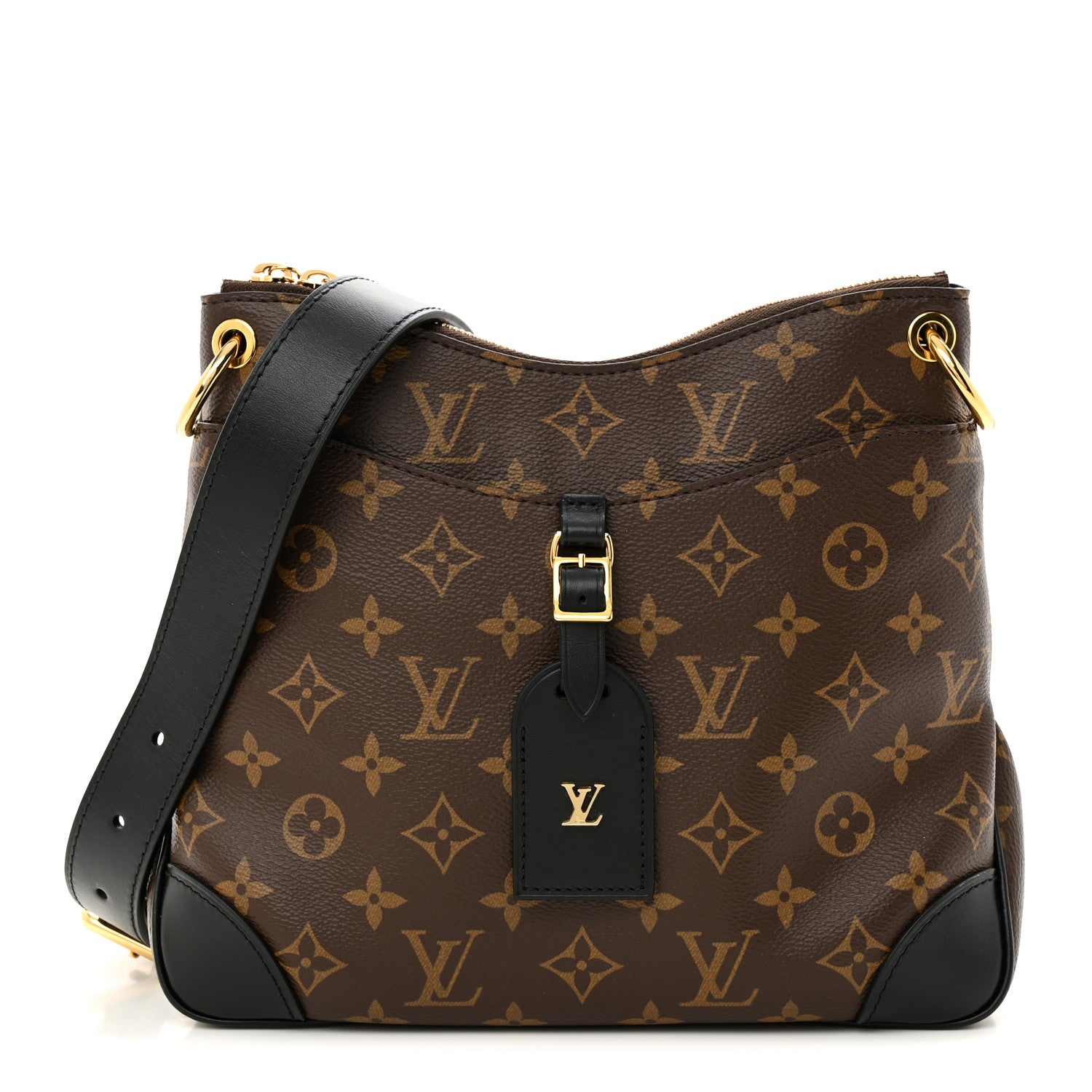 Louis Vuitton Monogram Odeon PM Black 1 of 9