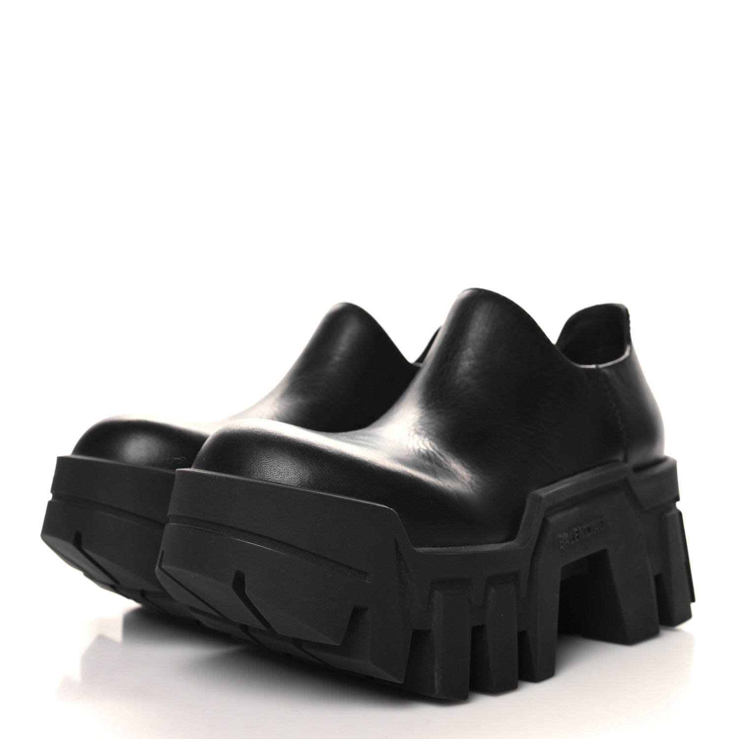 Balenciaga Calfskin Bulldozer Miniboot 36 Black 4 of 9