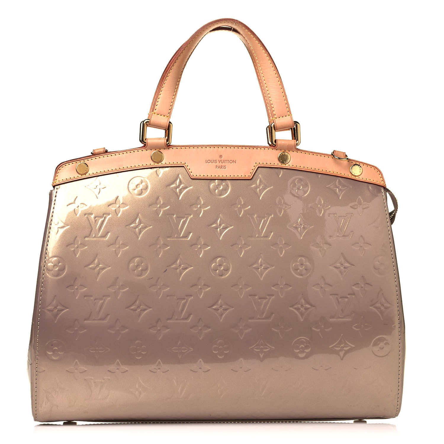 Louis Vuitton Vernis Brea MM Beige Poudre 1 of 13