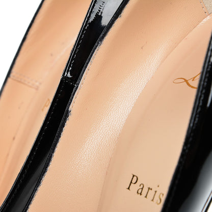 Christian Louboutin Patent So Kate 120 Pumps 40 Black 8 of 8