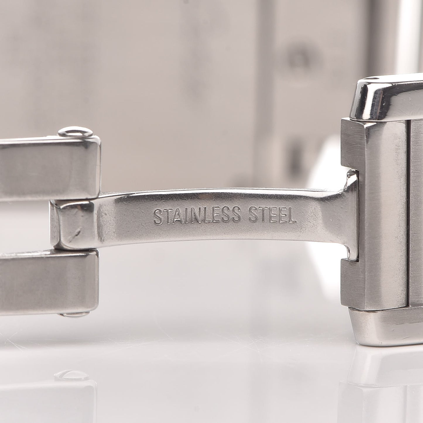 Stainless Steel 20mm Tank Francaise Quartz Watch