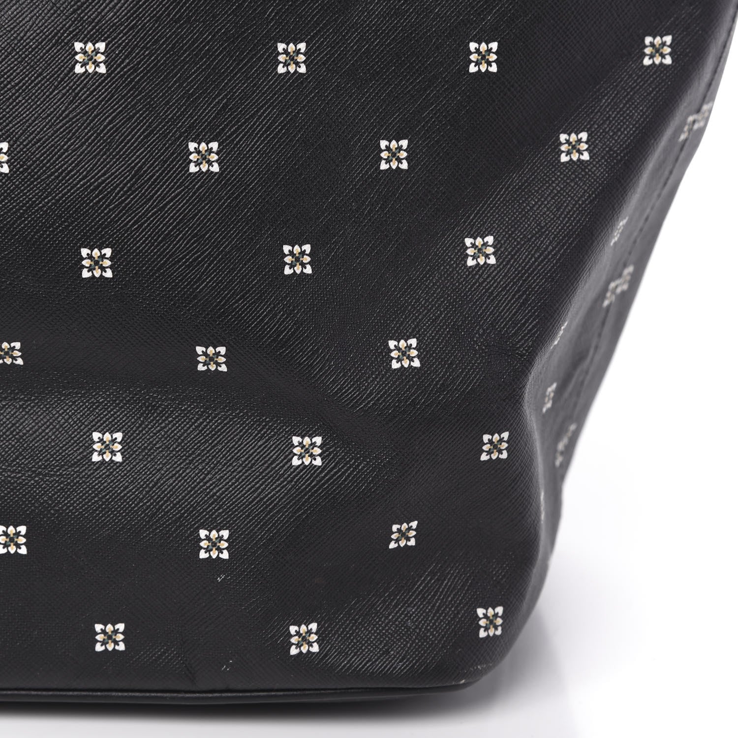 Givenchy Textured Coated Canvas Mini Lilies Print Large Antigona Tote Black 10 of 14