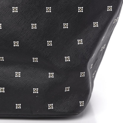 Givenchy Textured Coated Canvas Mini Lilies Print Large Antigona Tote Black 10 of 14