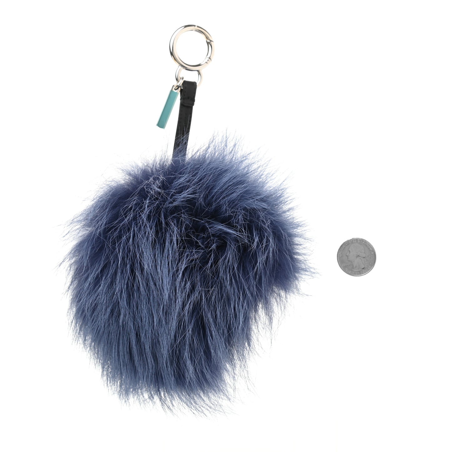 Fox Mink Rabbit Fur Vitello Flamingo Kooky Monster Bag Bug Charm Cassis Black Multicolor