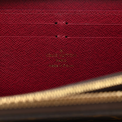 Louis Vuitton Monogram Clemence Wallet Fuchsia 6 of 7