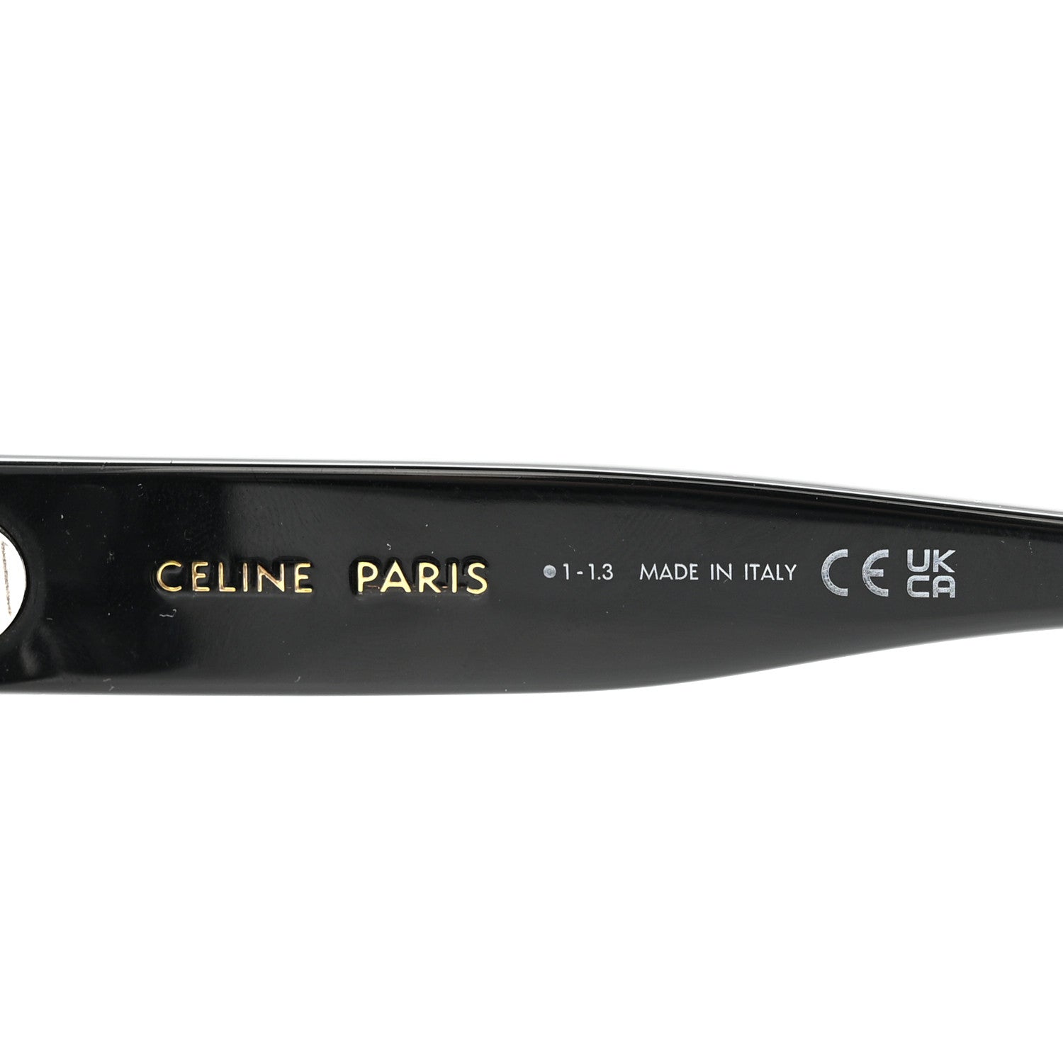 Celine Acetate Triomphe 01 Sunglasses CL40262U Black 5 of 7