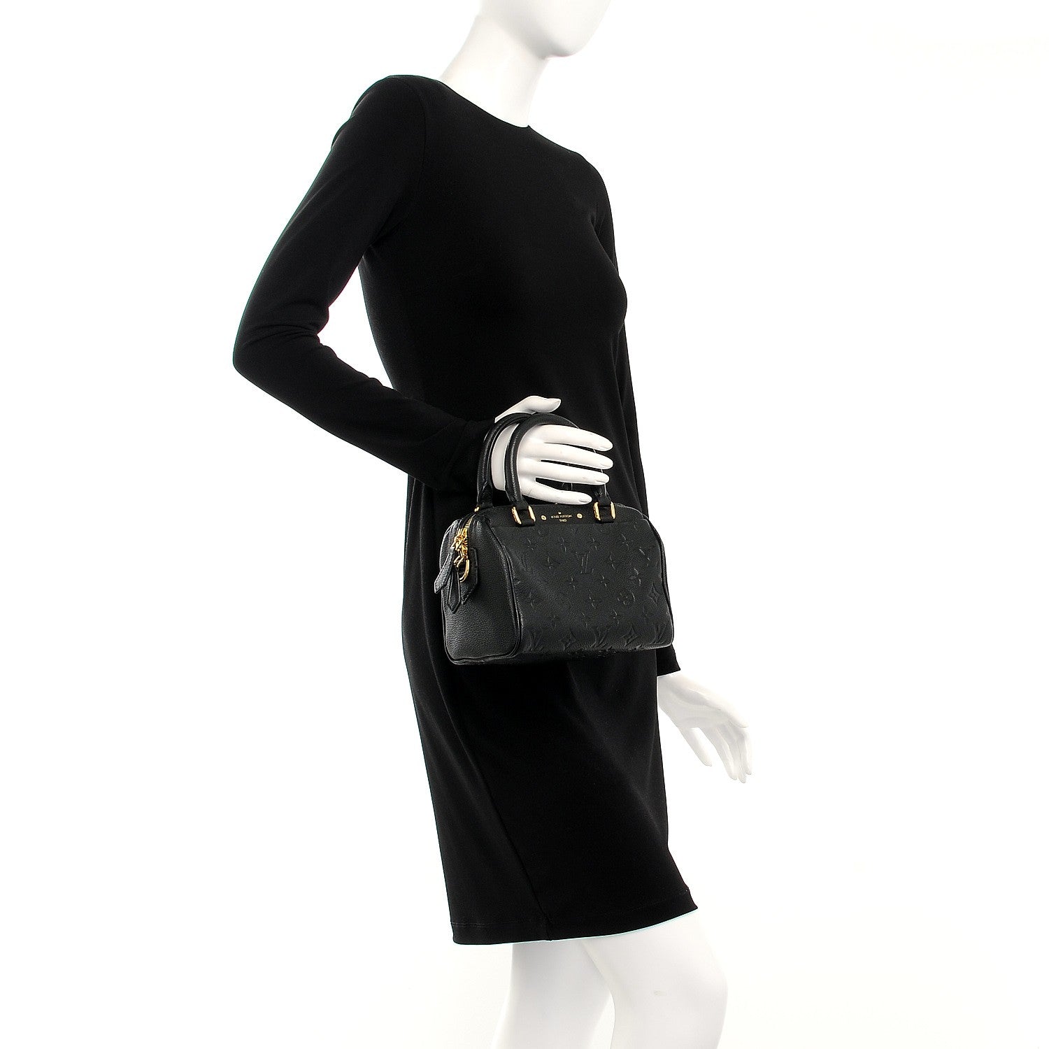 Louis Vuitton Empreinte Speedy Bandouliere 20 Black 2 of 6
