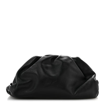 Bottega Veneta Smooth Butter Calf The Pouch Oversized Clutch Black 1 of 10