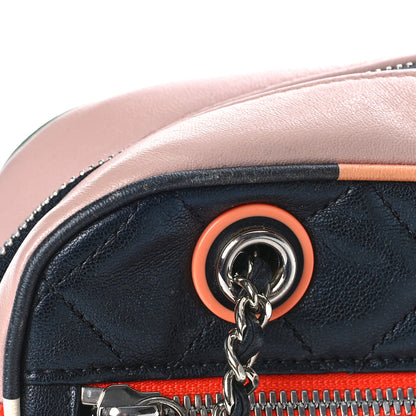 Chanel Calfskin Quilted Cuba Camera Bag Black Multicolor 14 of 17