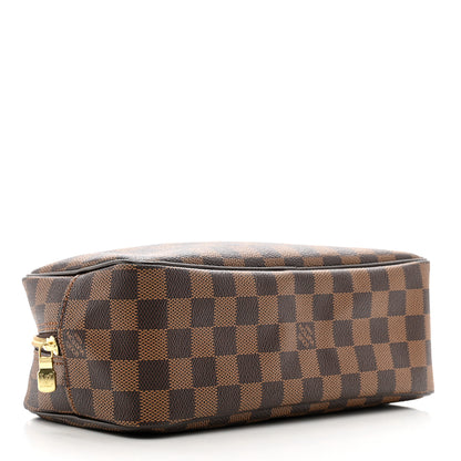 Louis Vuitton Damier Ebene Toiletry Bag 25 4 of 6