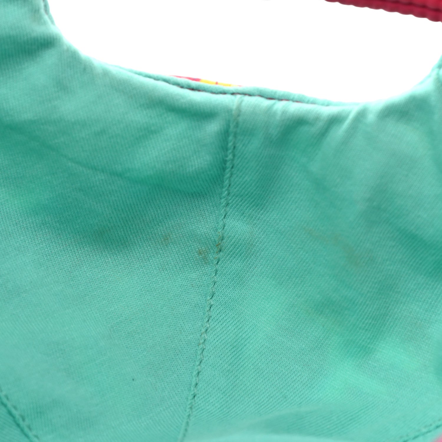 Chanel Nylon Logo Cap Hat Fuchsia 10 of 11