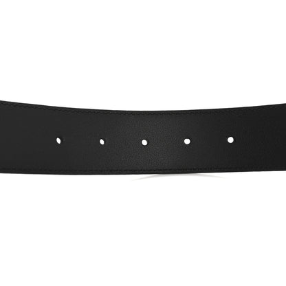 Gucci Calfskin Interlocking G Belt 75 30 Black 4 of 5