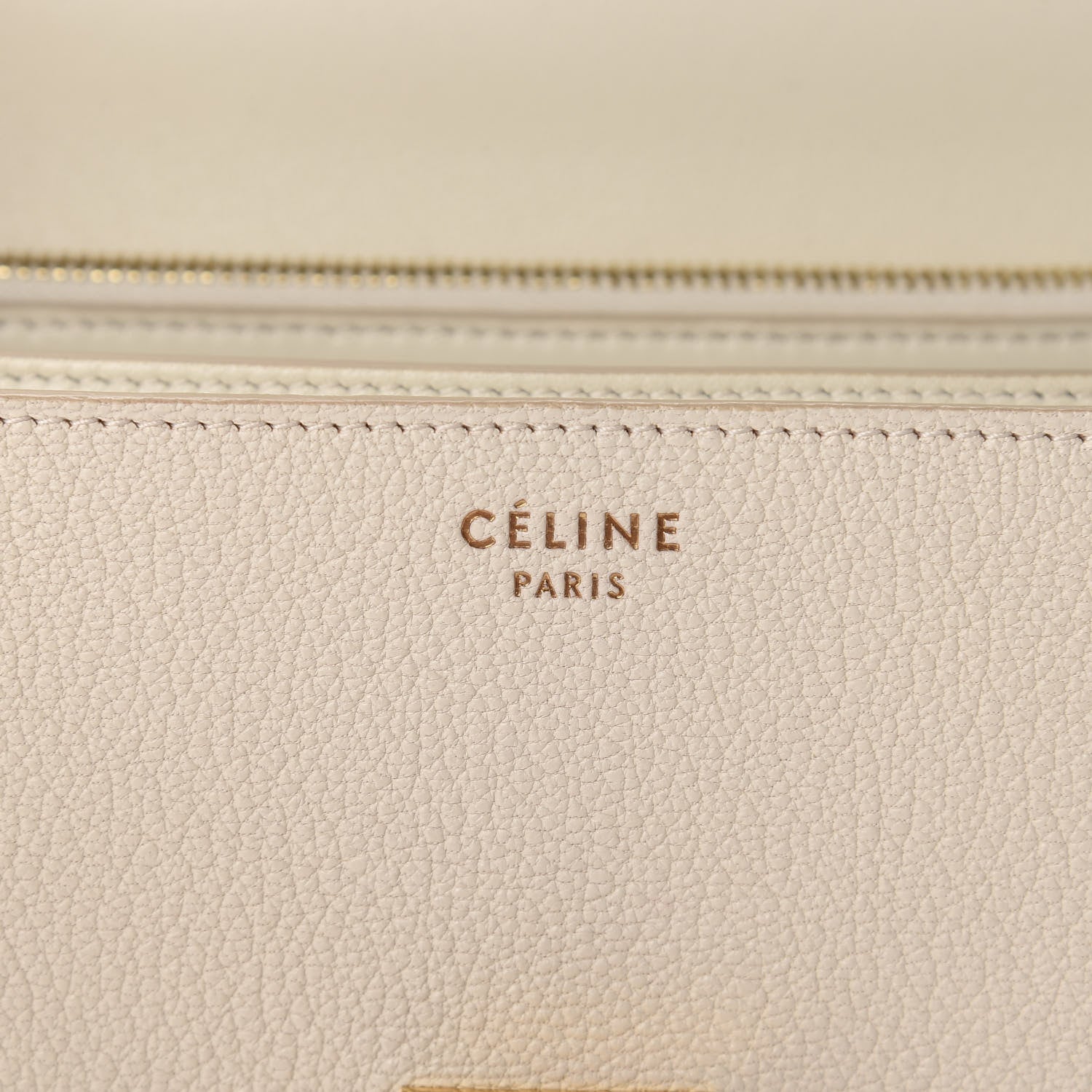 Celine Goatskin Medium Classic Box Flap Bag White 8 of 11