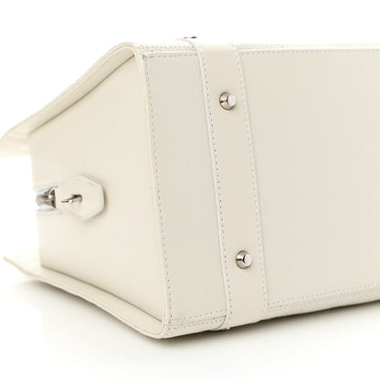 Christian Dior Lambskin Cannage Soft Lady Dior East West White 9 of 20