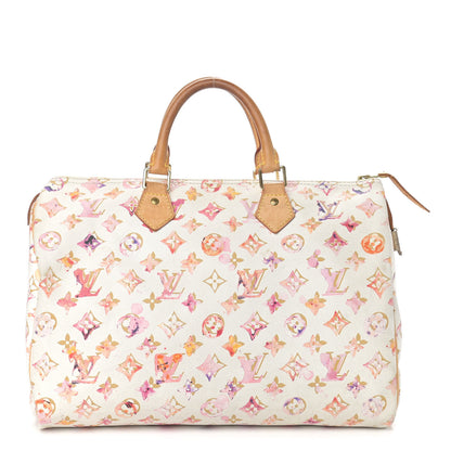 Louis Vuitton Watercolor Aquarelle Speedy 35 White 1 of 16